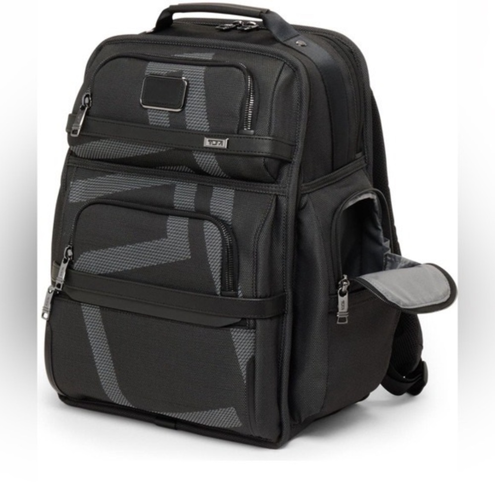 TUMI Charcoal and Black Men's Backpack